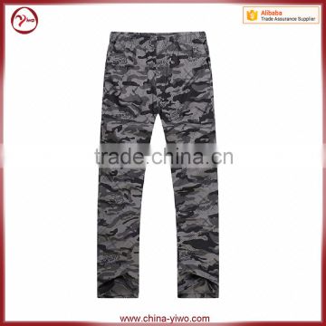 Casusl camouflage mens trousers