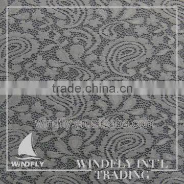 Best Selling Quality Guaranteed Wholesale Price Yarn Dyed Jacquard Lace Fabric