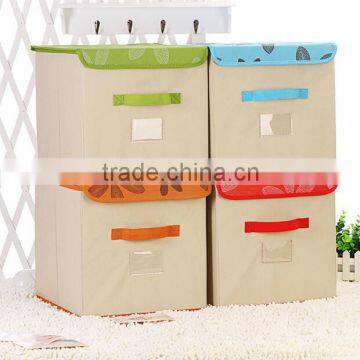 Spacious Canvas Collapsible Storage Box