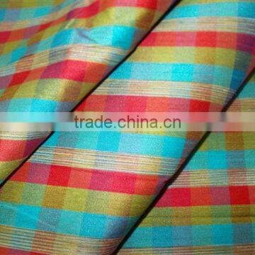 Polyester fabric, check