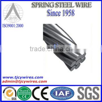 galvanized steel strand for guy wire or barrier cable