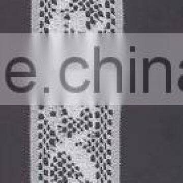 2016 new organza bridal border trimming lace