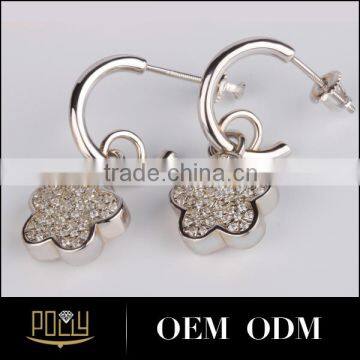 2015 top design top quality handmade crochet earring