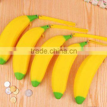 Banana Shaped Silicone Coin Walle/travel Wallet/slim Wallet photo-6