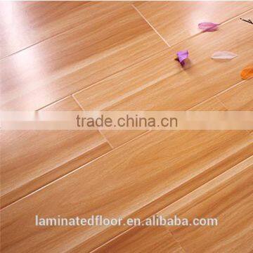 12mm scratched resistant laminated floor interlocking hdf