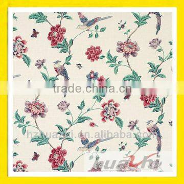 floral printing flower knitting polyeser fabric