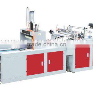 FQ type series computer heat sealing cold cutting single high-speed flat vest bag making machine