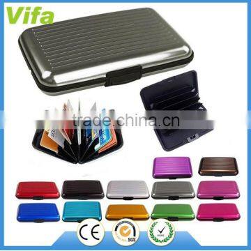 Waterproof Business ID Credit Card Wallet Holder Aluminum Metal Pocket Case Box