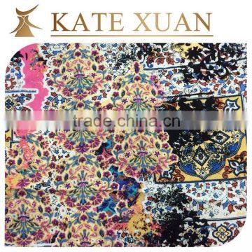 No Stretch Not Fade Crepe 100%rayon Fabric photo-2