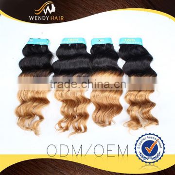 Deep Wave 100% virgin indian human hair weave For Promotion