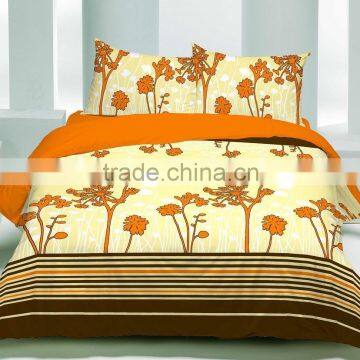 100% Polyester Micro fiber Printed Brushed Fabric for bed sheet/Microfiber Brushed fabric for home textile