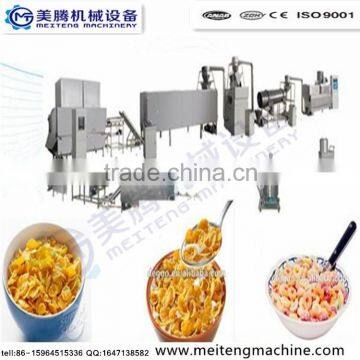 PLC controlled automatic expanded kelloggs corn flakes production machinery