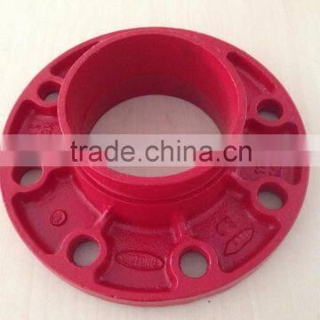 FM/UL approved CLASS150/PN16 ductile iron adaptor flange