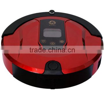 Red Housekeeping Auto Recharge wet and dry Robot Vacuum Cleaner