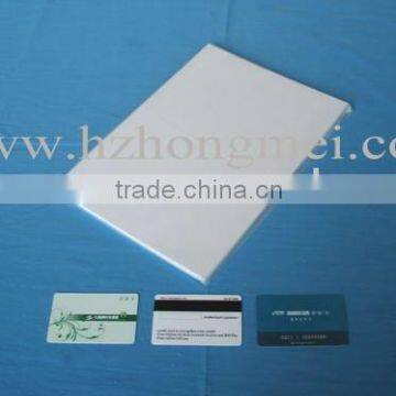pvc card making material