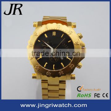 Original Italy top brand 18k gold watch for business men