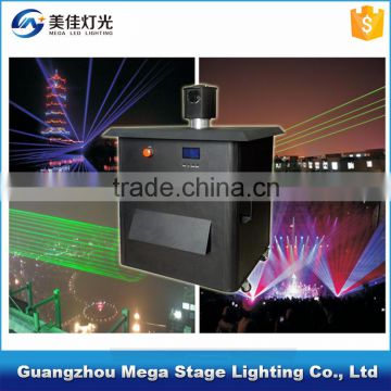 effect sky laser light outdoor 3/4/5w rgb super power landmark laser light