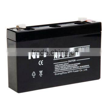 NPP 6v7ah AGM Storage Battery for LED Light photo-2
