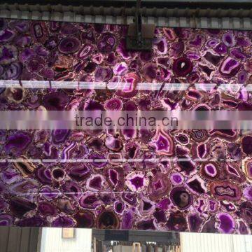 Semi Preious Purple Raw Brazil Agate photo-2