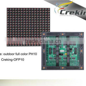 good price shenzhen led P10 module display screen xxx video