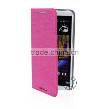 2014 HOT SELLING FLIP PU LEATHER CASE COVER FOR HTC DESIRE 816