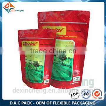 Health Food Grip Bag For Food Packaging With Customized Print