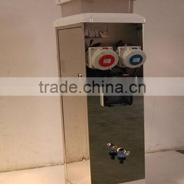 Marina stainless steel electrical power box