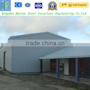 Prefabricated steel structure building for car parking