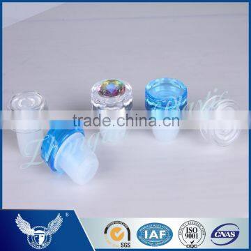 Hot sale new design Transparent clear bottle stopper for bottles have SGS FDA certificates