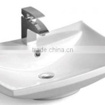 Make in China Ceramic Sinks Bathroom Above Counter Mounting Art Basin