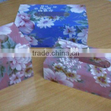 manufacture multi function acrylic napkin holder tissue box