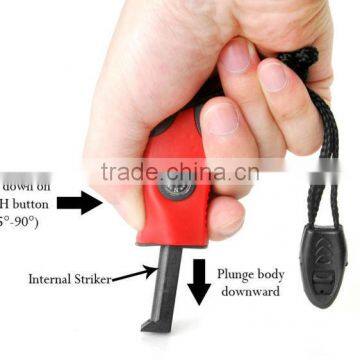 bbq fire starter/magnesium fire starter/flint stone /survival with fire starter/magnesium flint stone fire starter
