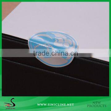 Sinicline Plastic Waterproof Round Sticker For Box Seal