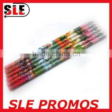 Customized full color wrapped designs HB pencil