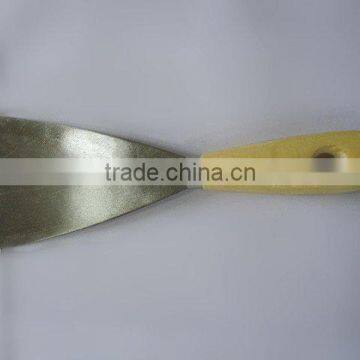 Putty knife with wooden handle,carbon steel blade,scraper