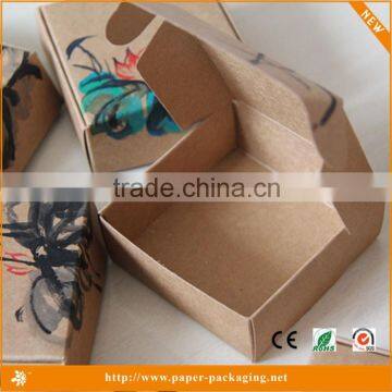 2016 New Design Custom Printed Kraft Cardboard Paper Boxes