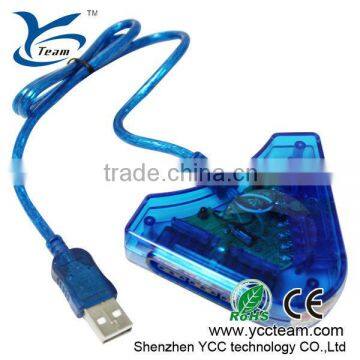 for PS2 USB transfer cable for ps2 controller/joystick converter convert to ps3 game series