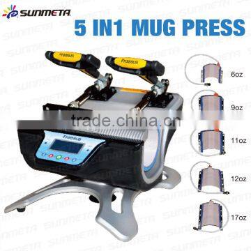 Freesub factory supply 5 in 1 mug heat press machine                        
                                                Quality Choice