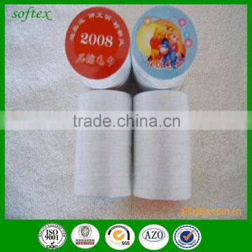 Different Shapes Cotton Compressed Towel Logo photo-4