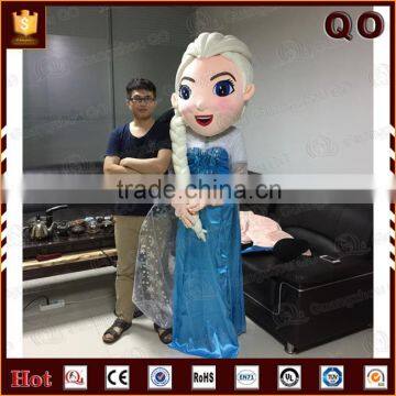 China suppliers beautiful elsa mascot costume for sale