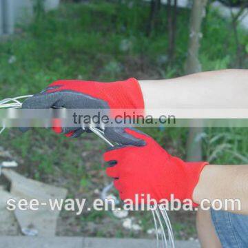SEEWAY Nylon Coated Rubber Working Gloves photo-2
