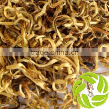 Top Quality Chinese Yunnan Tea Gongfu Black Tea Dianhong Golden Buds