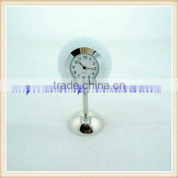 unique design golf ball shape clock fashion creative golf gift