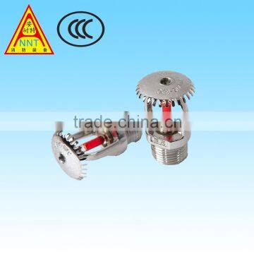 Fire sprinkler system for fire fighting equipment