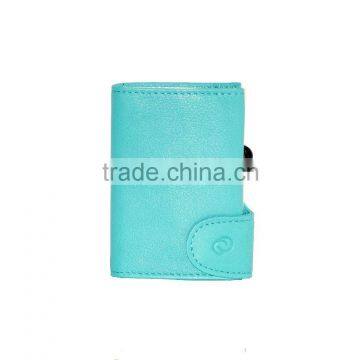 new style not PU business leather cardholder caraibi