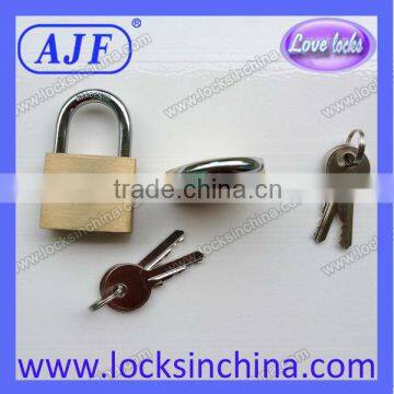 40MM good quality and high security brass padlock with 2 keys