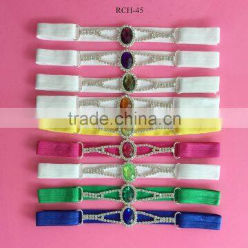 2015 Hot Selling Factory Price Pearl and Rhinestone Connector Decoration Headwear (RCH-45) photo-3