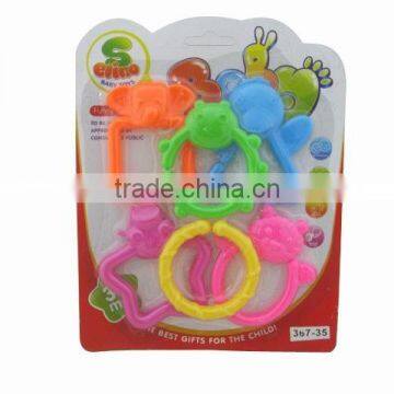 Lovely baby rattle toys , cartoon baby rattle sets, best baby rattles