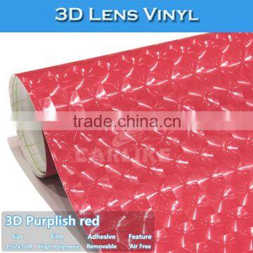 CARLIKE Removable 3D Lens Full Car Body Wrapping Vinyl Stickers photo-3