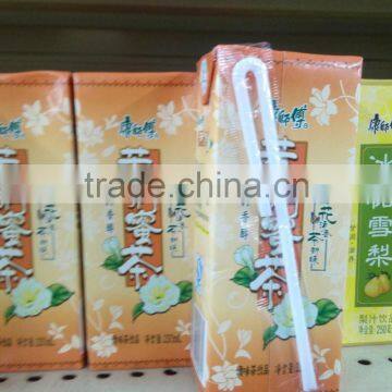 Semi Automatic Paper Carton Box Packing Machine for Juice photo-4